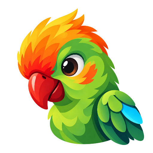 Birdview bird mascot