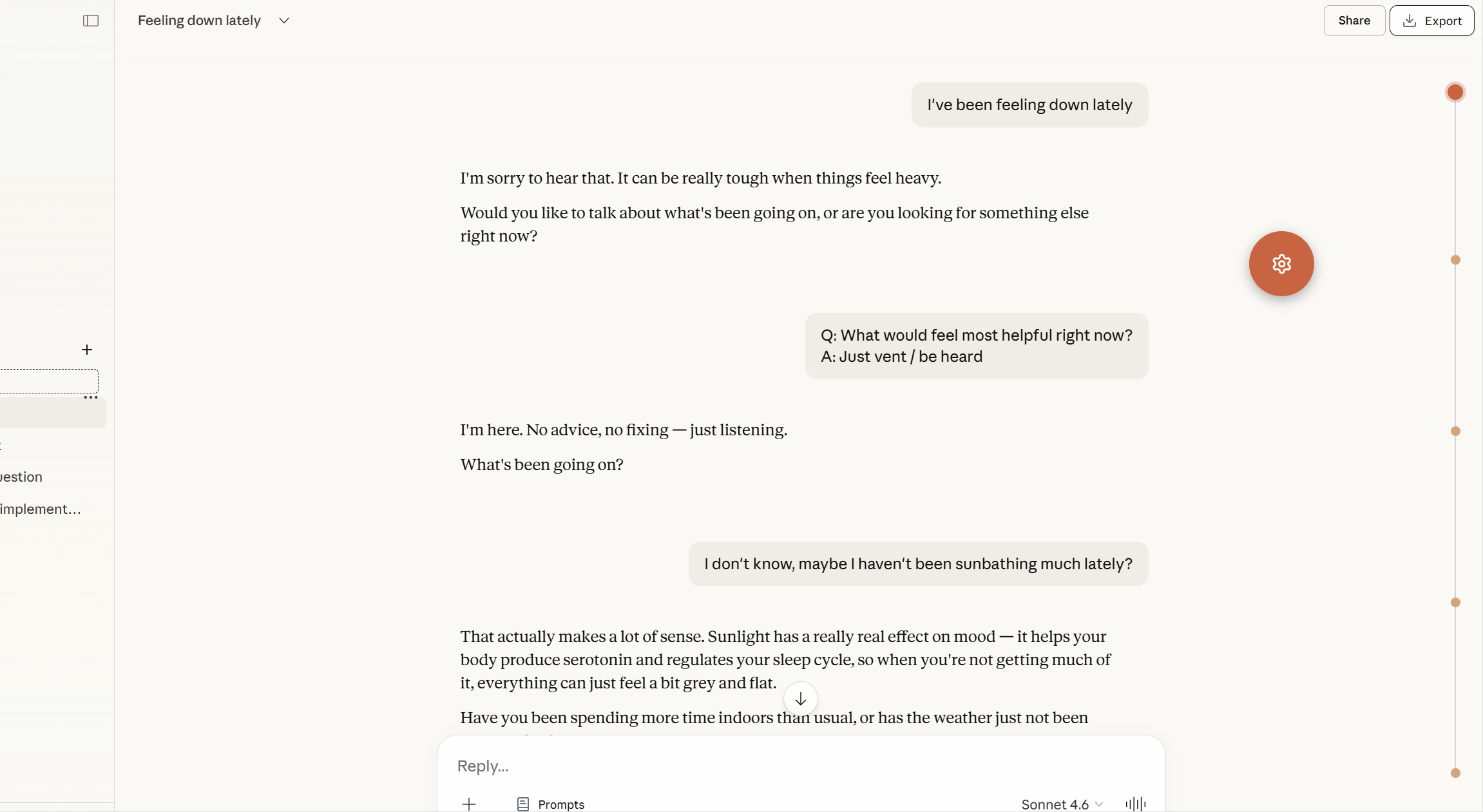 Chat width
