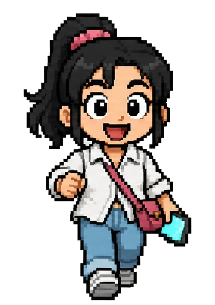 访客少女 · 行走 A 预览